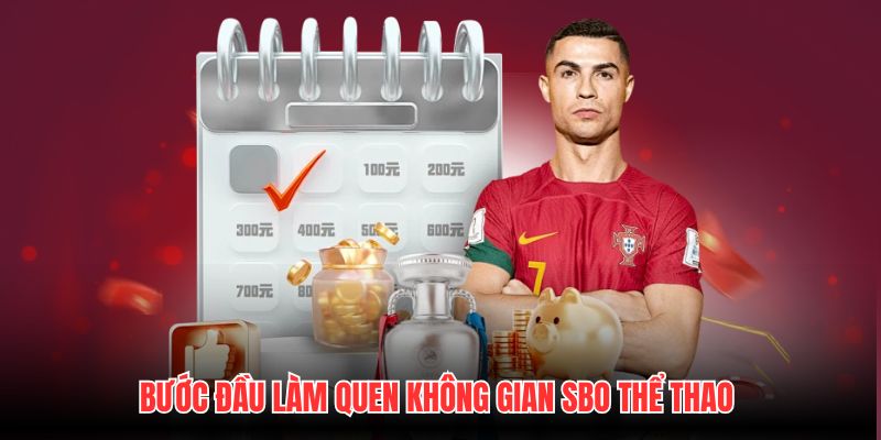 Bước đầu làm quen không gian SBO thể thao