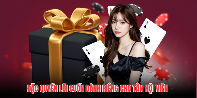Đặc quyền lôi cuốn dành riêng cho tân hội viên