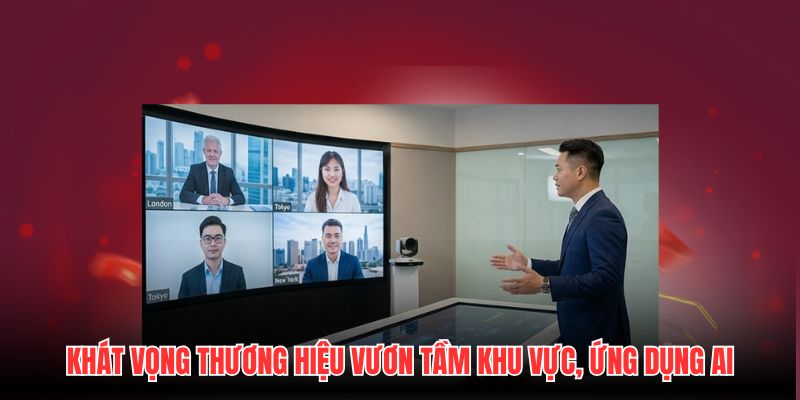 Khát vọng thương hiệu vươn tầm khu vực, ứng dụng AI