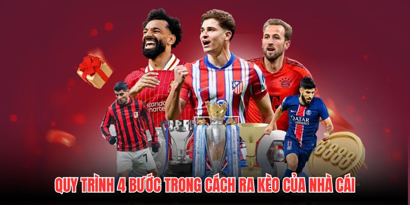 Quy trình 4 bước trong cách ra kèo của nhà cái